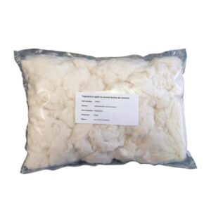 Teplodržná výplň ze surové bavlny do čmelínů