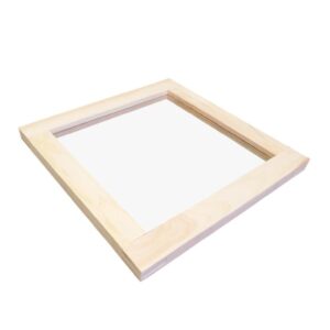 Pozorovací víko na čmelín, plexisklo v rámu