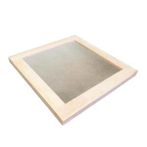 Víko na čmelín, HDF v rámu